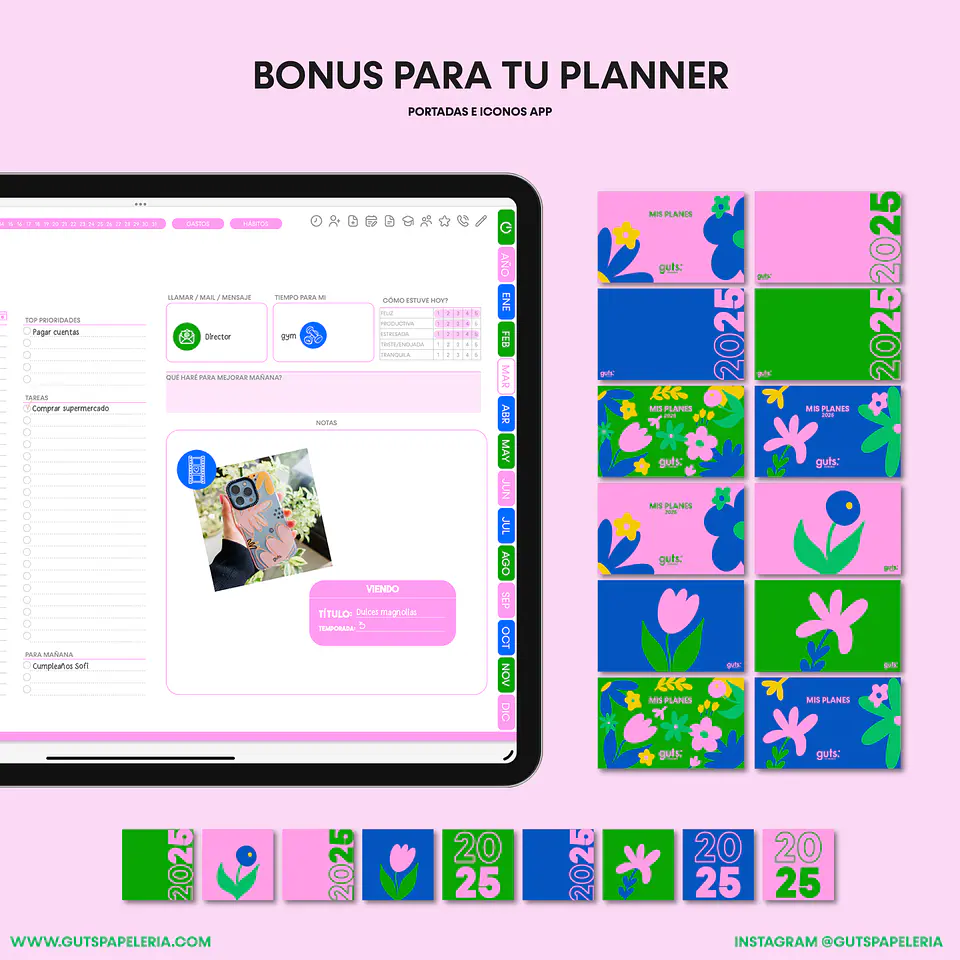 Planner Docente Bluebell 5