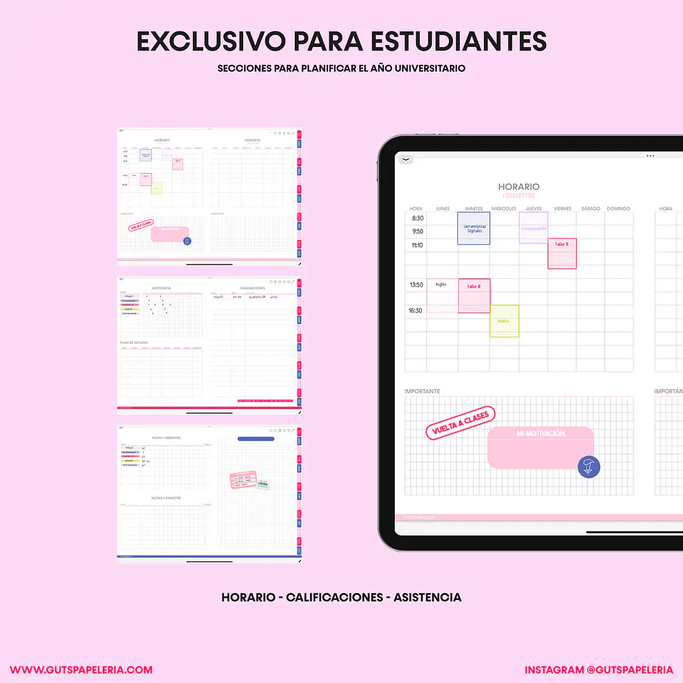 Planner Digital Catmint Universitario 5