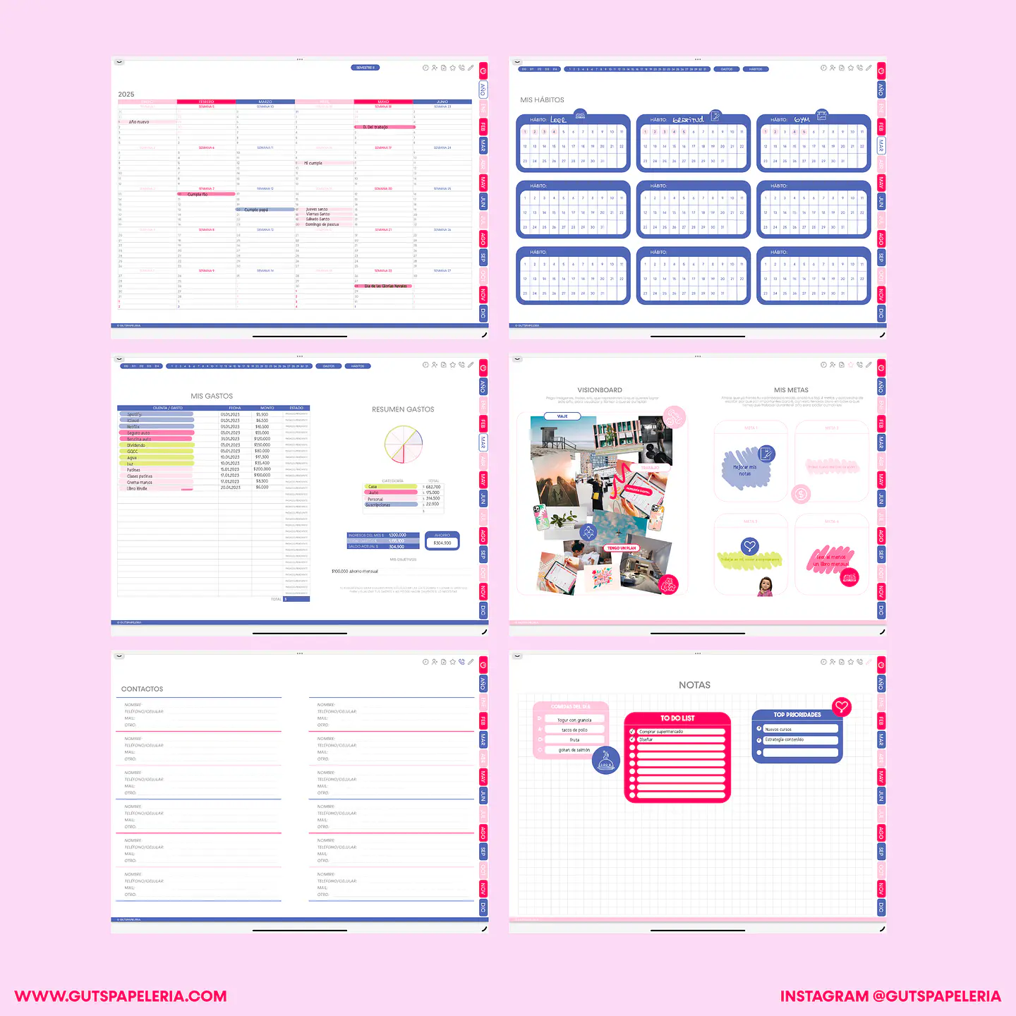 Planner Digital Catmint Universitario 6