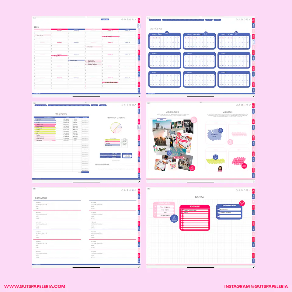 Planner Digital Catmint Universitario 6