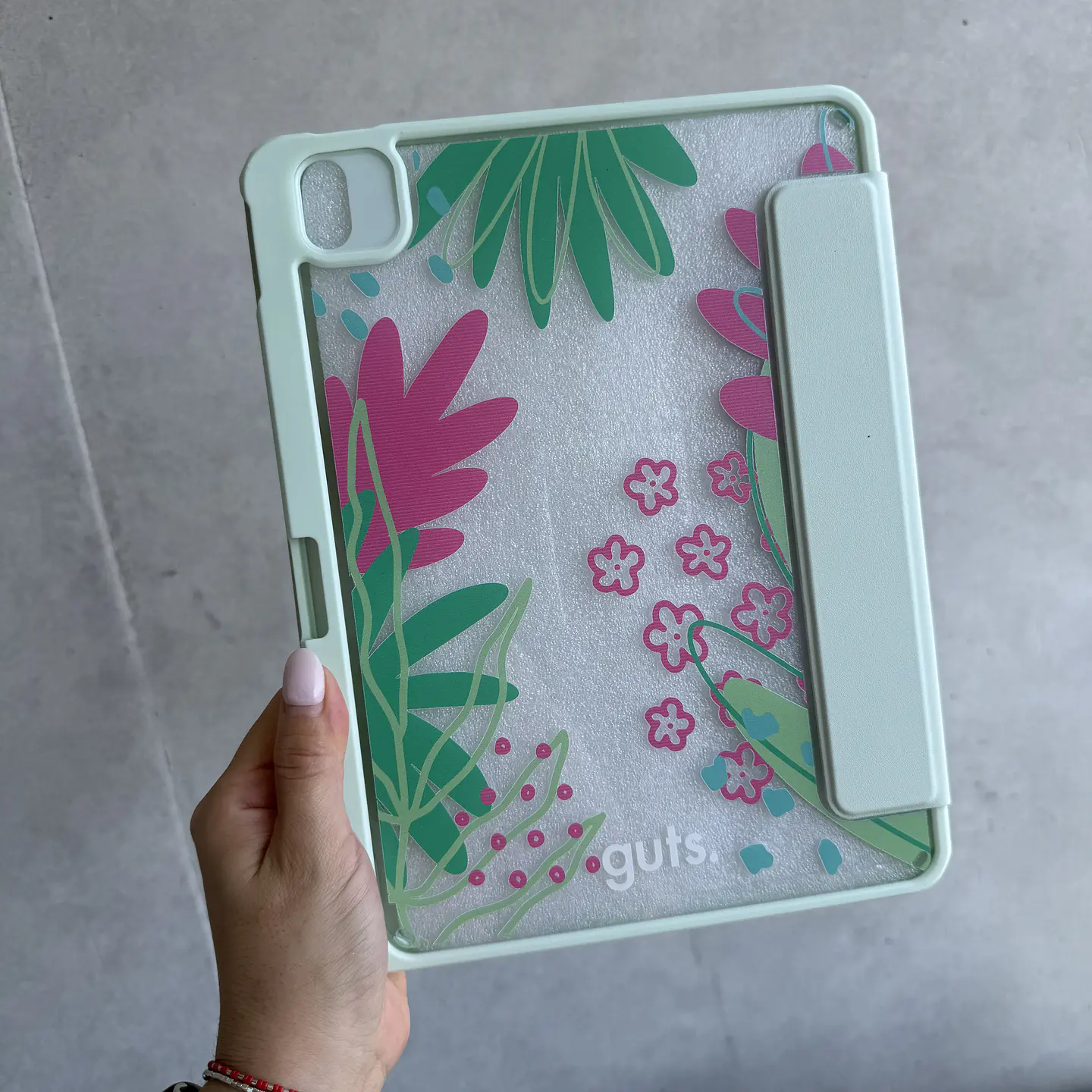 Carcasa iPad Lily Menta 2