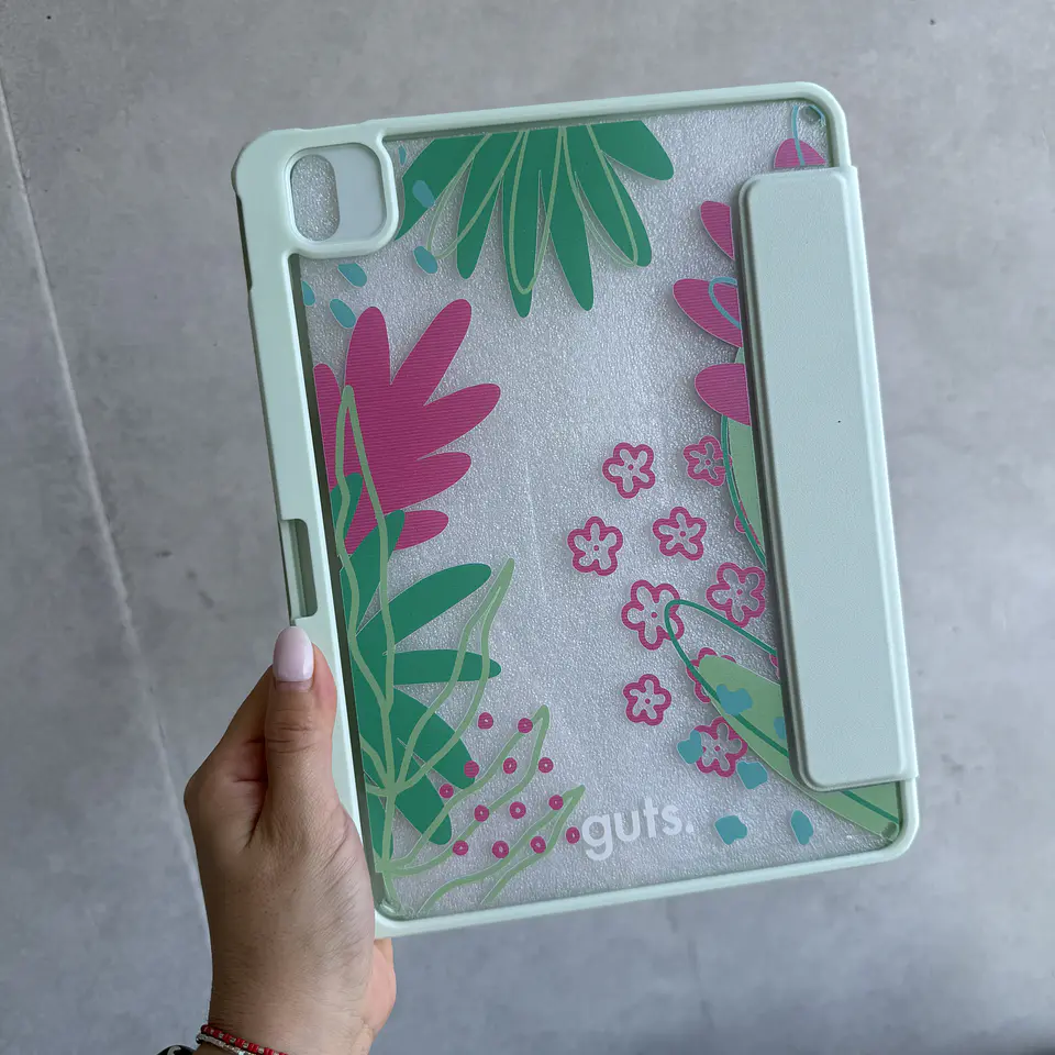 Carcasa iPad Lily Menta 2