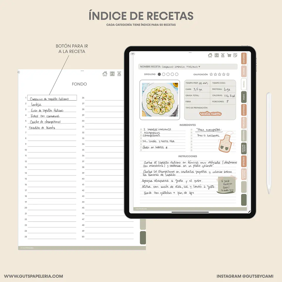 Libro de recetas 3