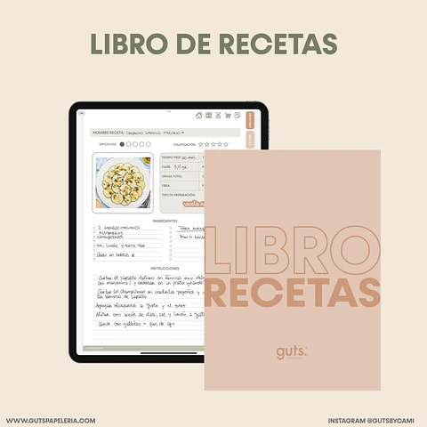 Libro de recetas