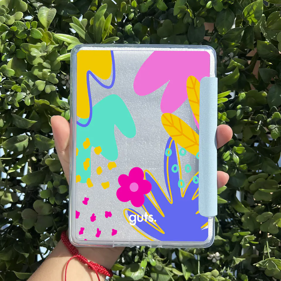 Carcasa Lilac Con Tapa Celeste 1