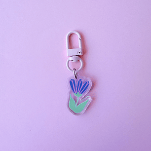 Llavero Tulipán menta