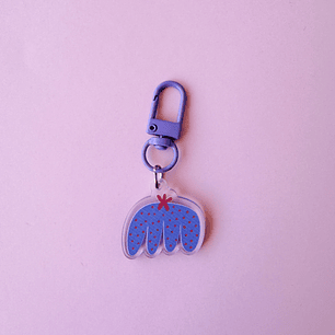 Llavero Cera Morado