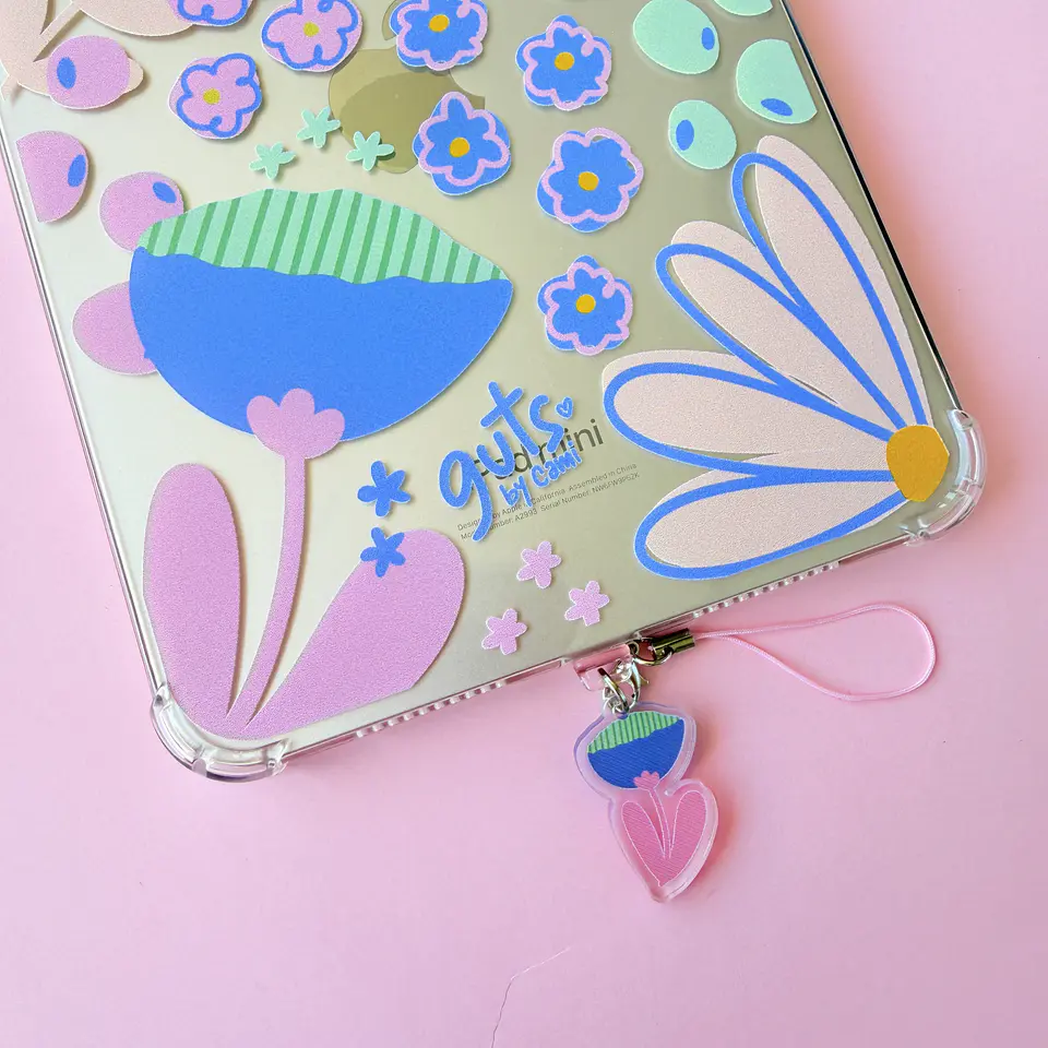Charm Amapola Menta 1