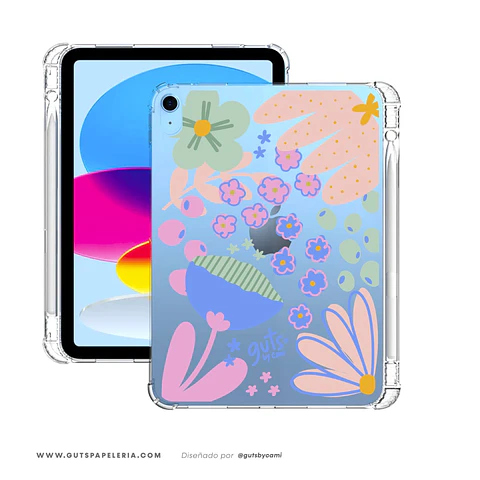 Carcasa iPad Transparente CON RANURA para lápiz Grandes Cosas