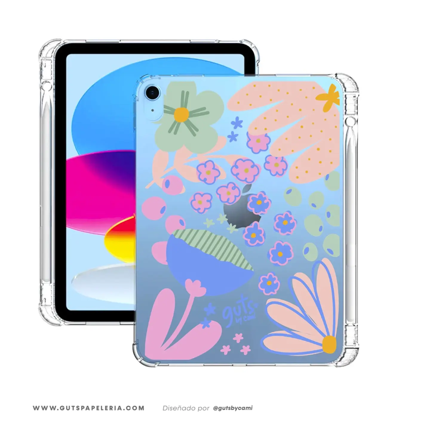 Carcasa iPad Transparente CON RANURA para lápiz Grandes Cosas 1