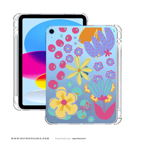 Carcasa iPad Transparente CON RANURA para lápiz Mi Prioridad