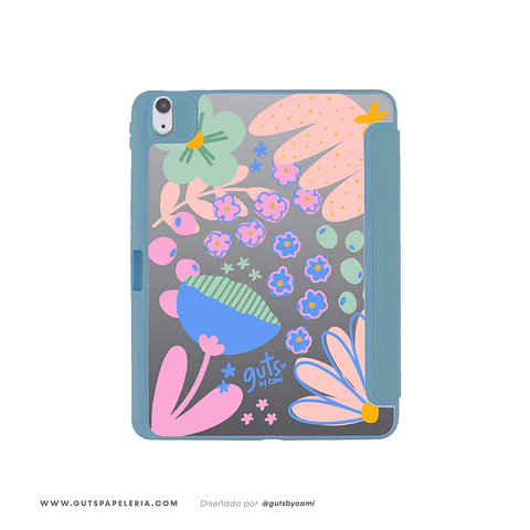 Carcasa iPad con tapa Azul Grandes Cosas