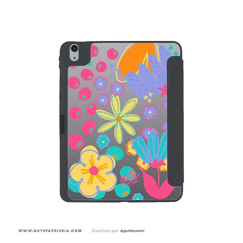 Carcasa iPad con tapa Negra Mi Prioridad