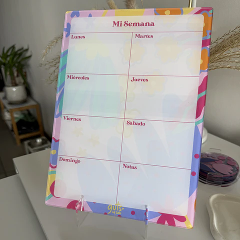 Pizarra Semanal Mi Prioridad