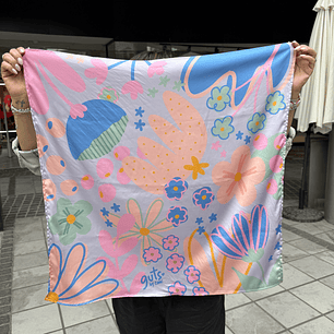 Pañuelo Satín 70x70 Grandes Cosas