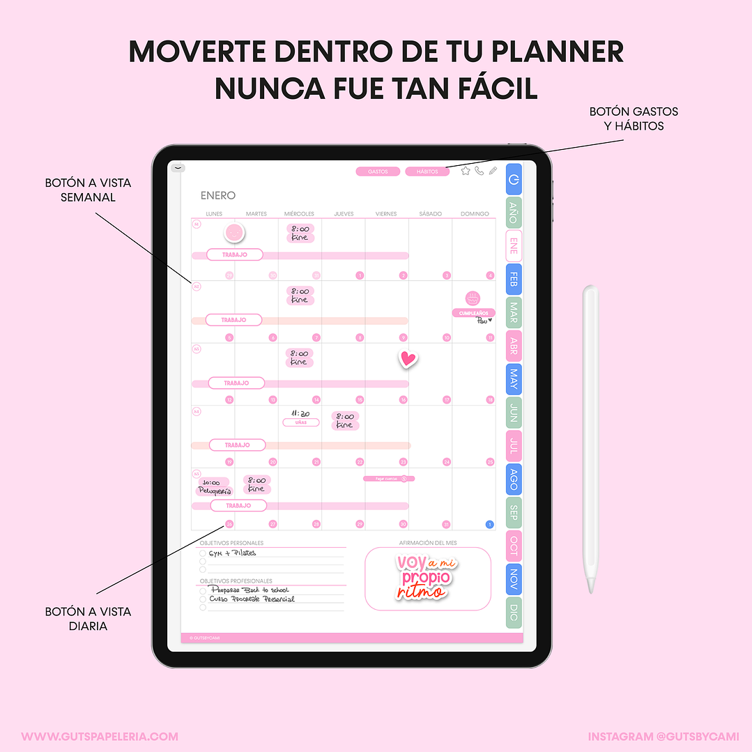 Planner Digital 2026 Grandes Cosas 3