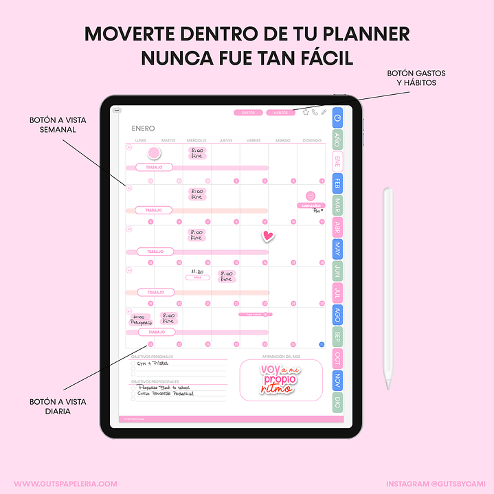 Planner Digital 2026 Grandes Cosas 3
