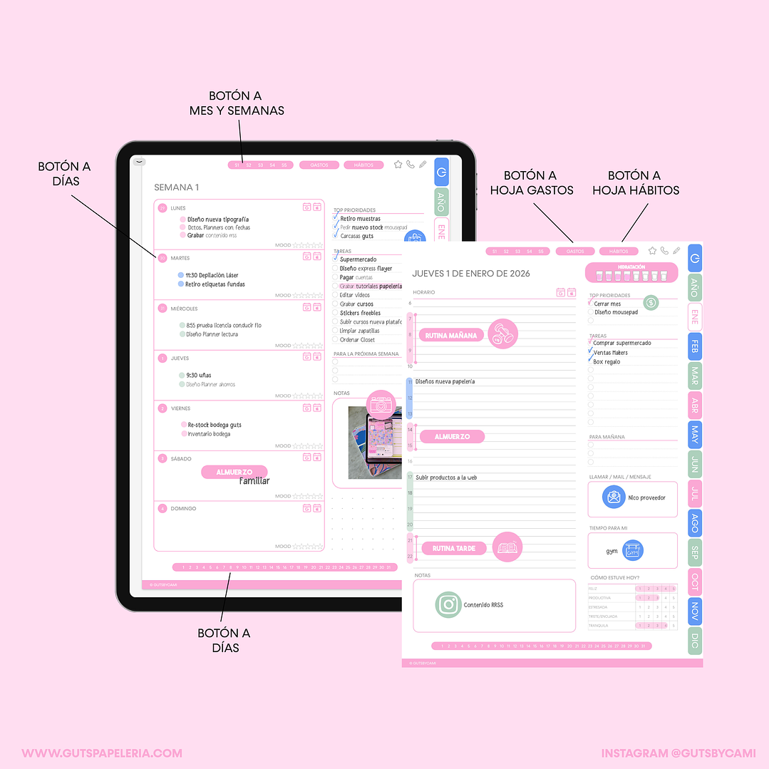 Planner Digital 2026 Grandes Cosas 4