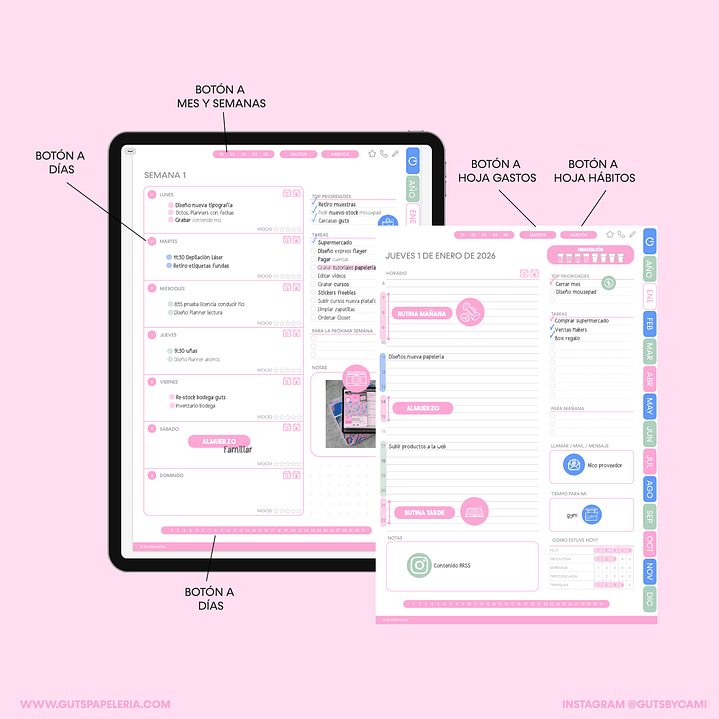 Planner Digital 2026 Grandes Cosas 4