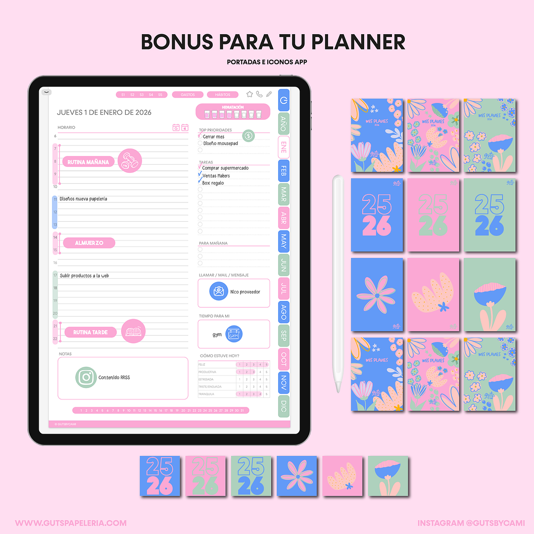 Planner Digital 2026 Grandes Cosas 8