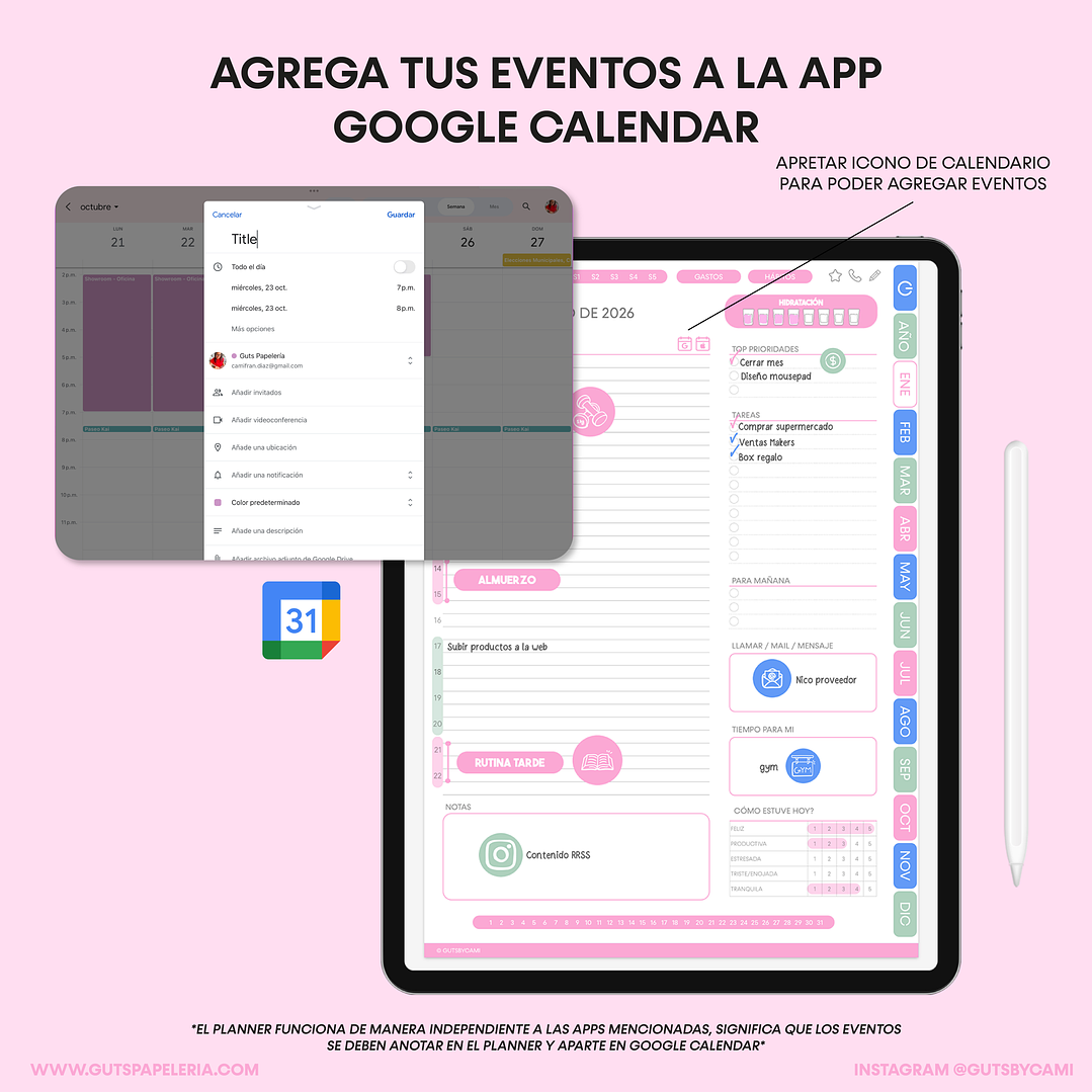 Planner Digital 2026 Grandes Cosas 7