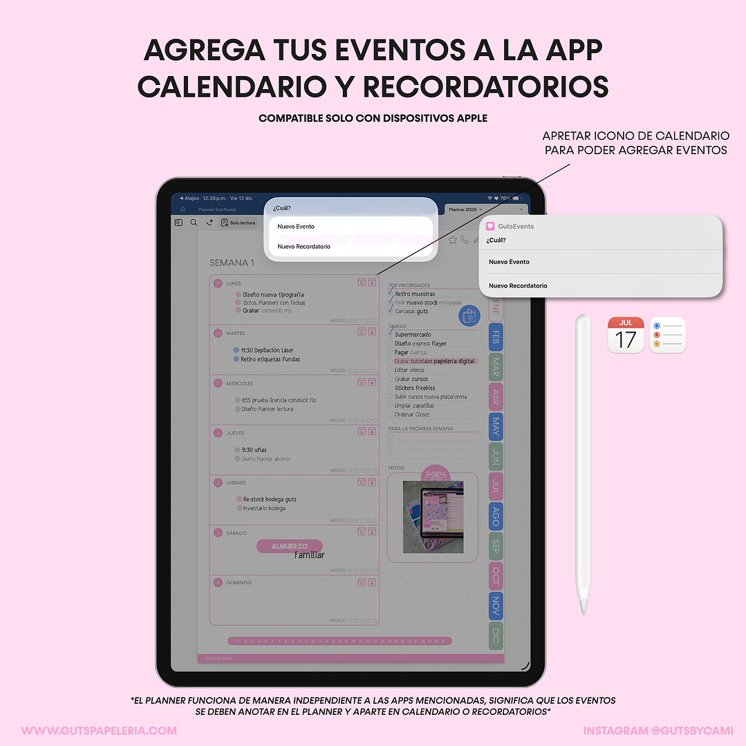Planner Digital 2026 Grandes Cosas 6