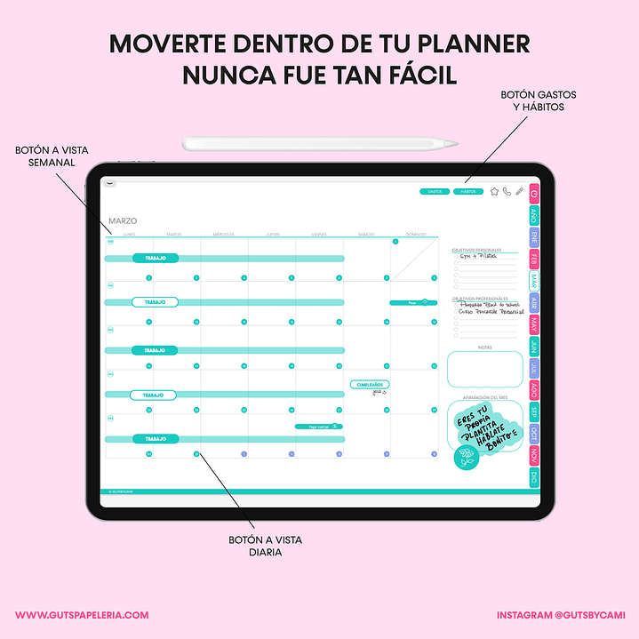 Planner Digital 2026 Mi Prioridad 3