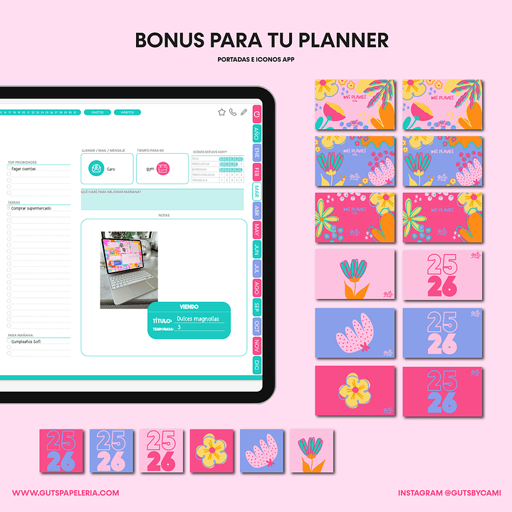 Planner Digital 2026 Mi Prioridad 8