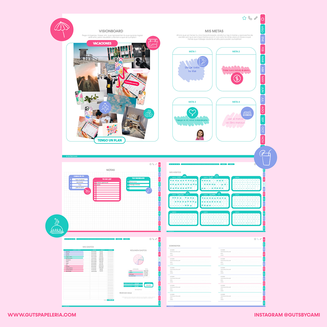 Planner Digital 2026 Mi Prioridad 5