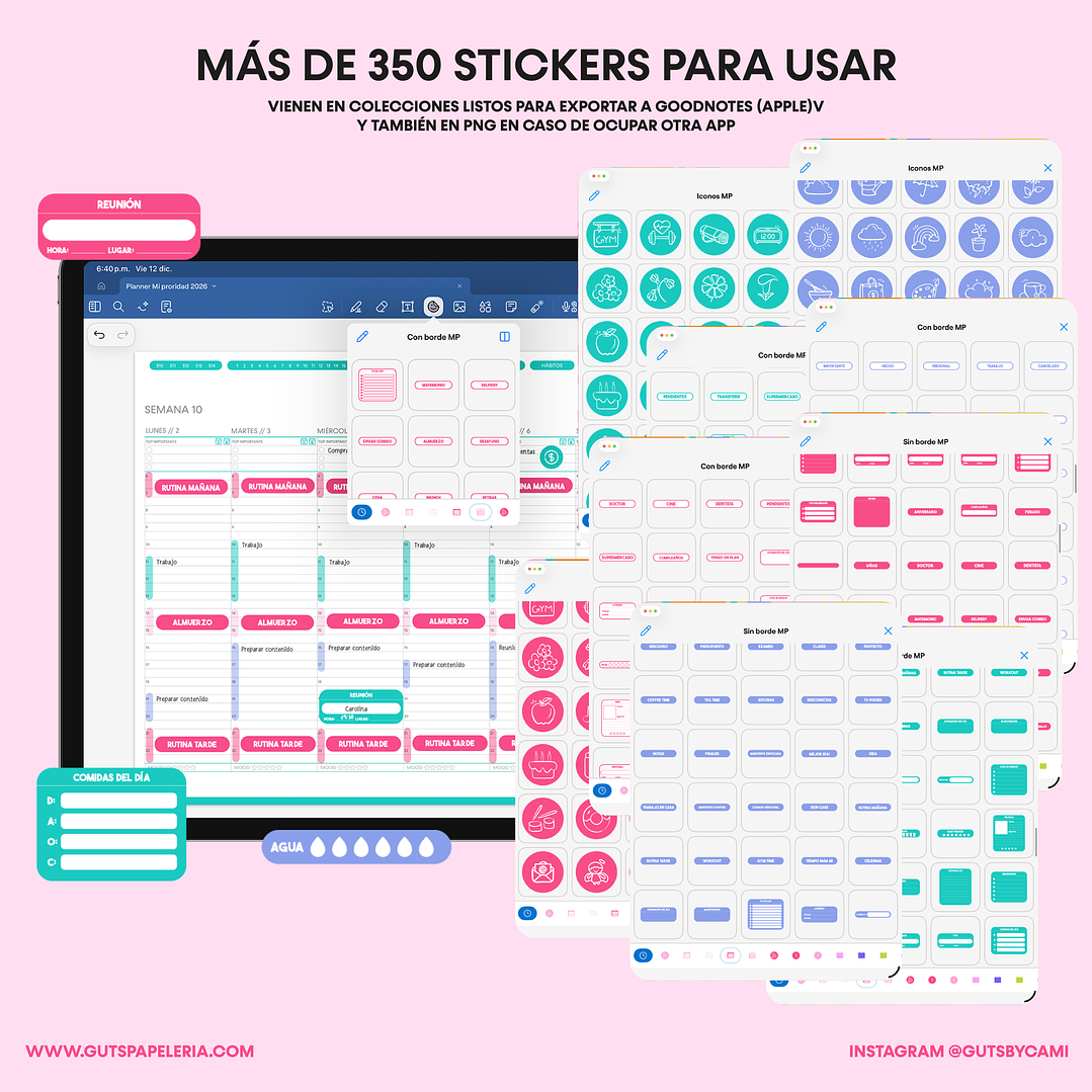 Planner Digital 2026 Mi Prioridad 9