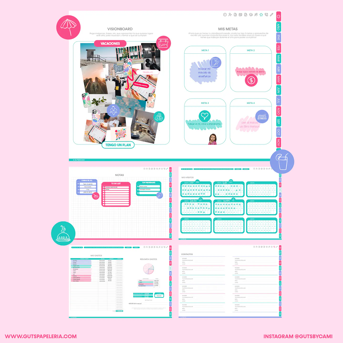 Planner Digital Docente (profesores) 2026 6