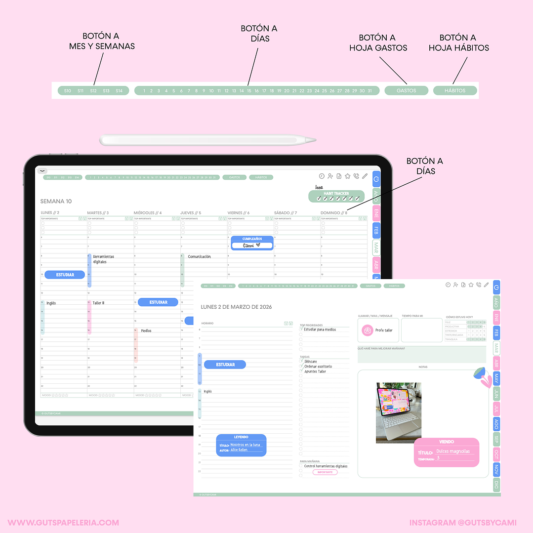 Planner Digital Universitario (estudiantes) 2026 4