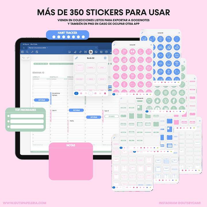 Planner Digital Universitario (estudiantes) 2026 10