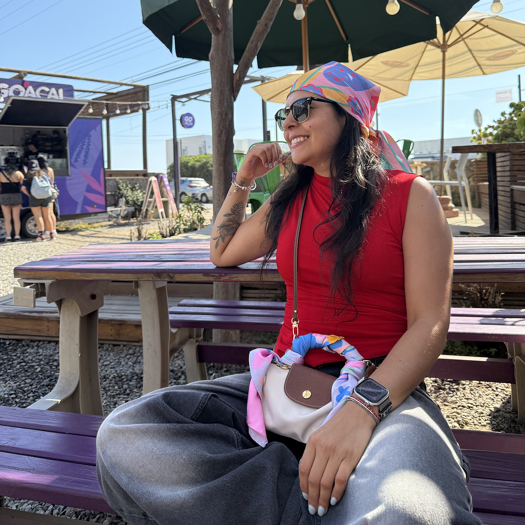 Pañuelo Satín 70x70 Mi Prioridad 4