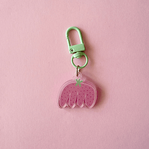 Llavero Cera Rosado
