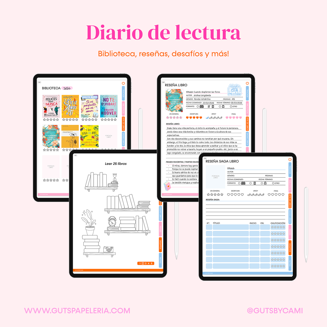 Bundle - Diario de lecturas + Sopa de letras 4
