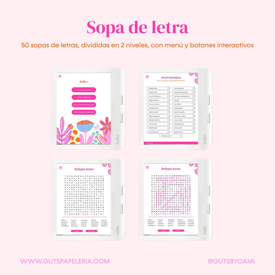 Bundle - Diario de lecturas + Sopa de letras 5