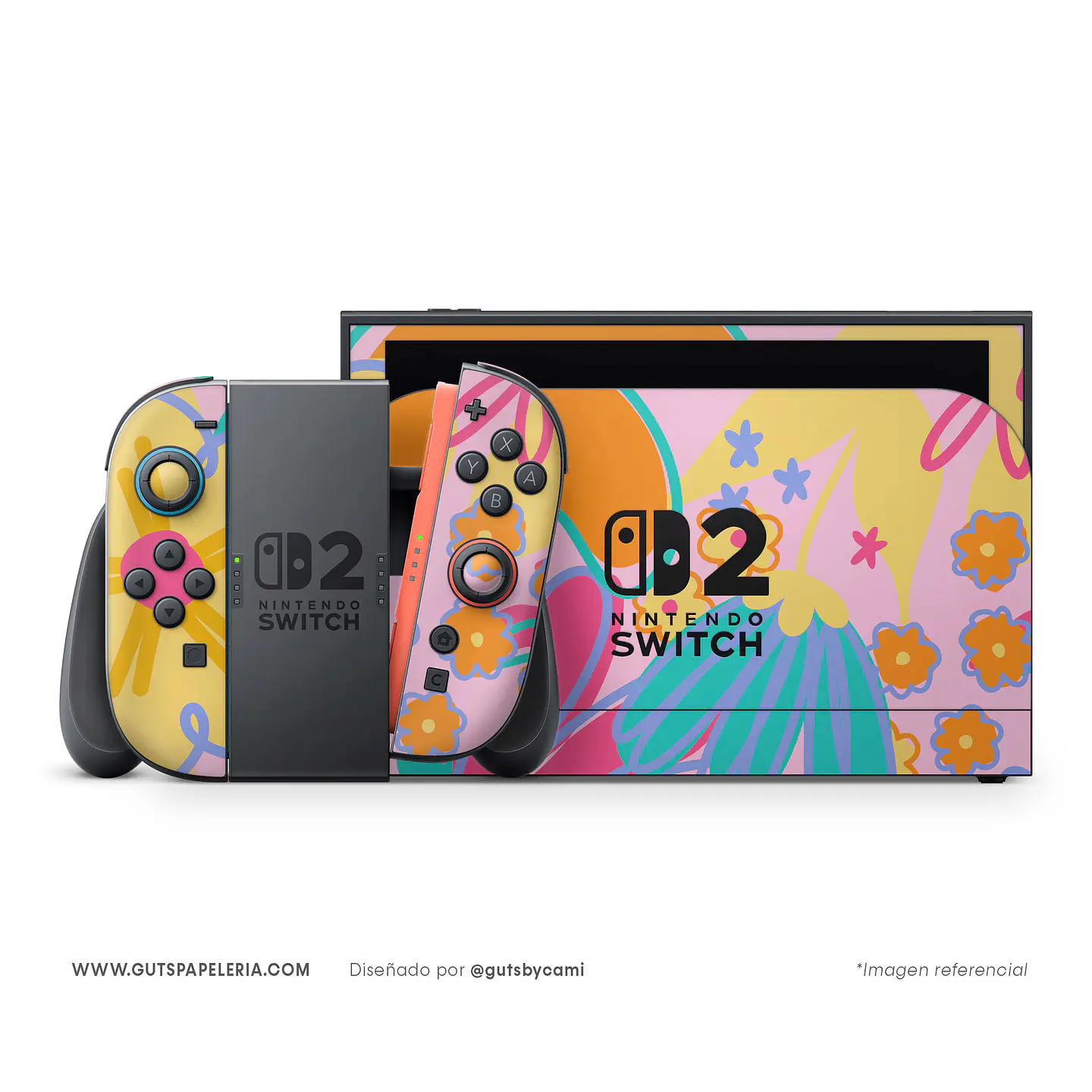 Skin Dock Nintendo Switch Mi Prioridad 1