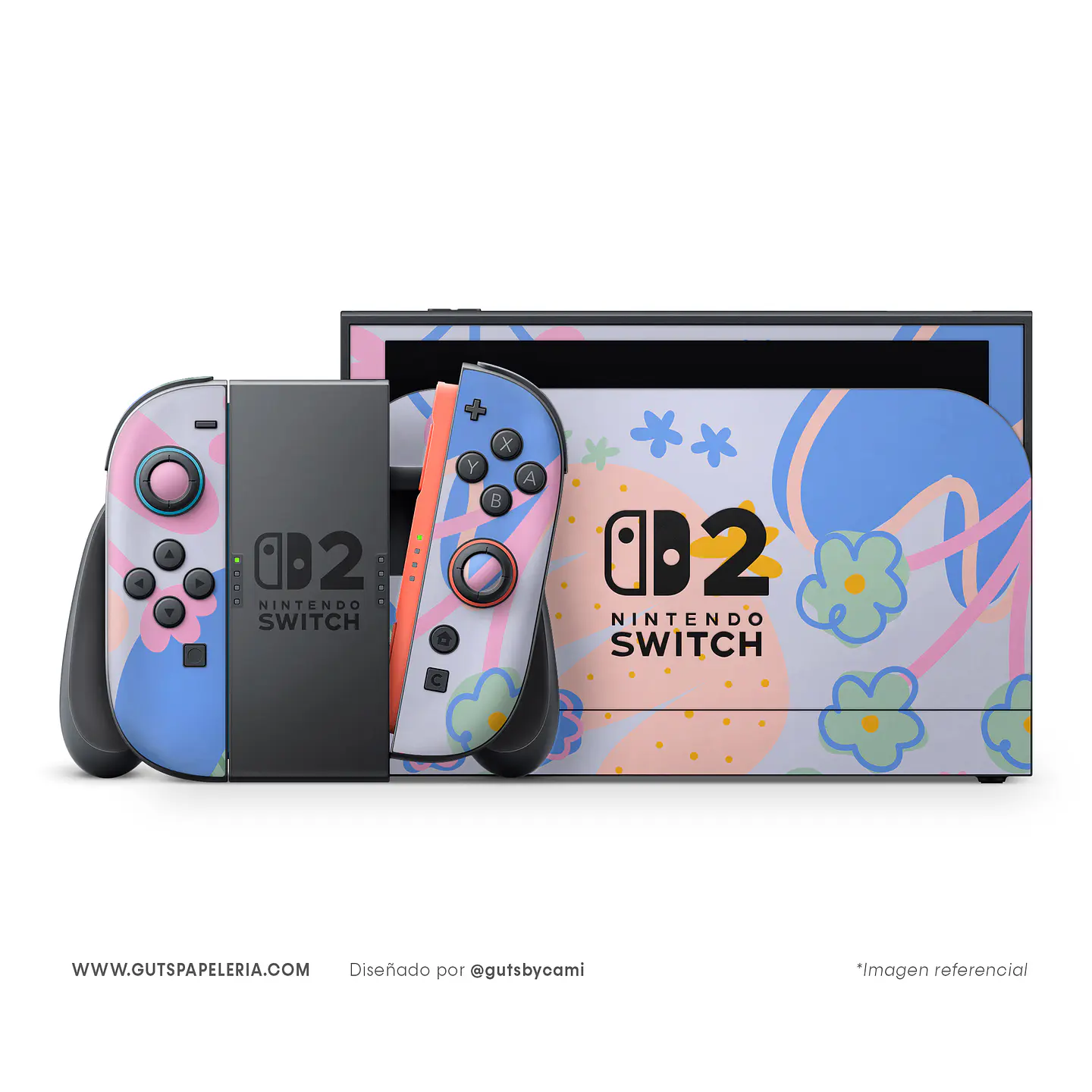 Skin Dock Nintendo Switch Grandes Cosas 1
