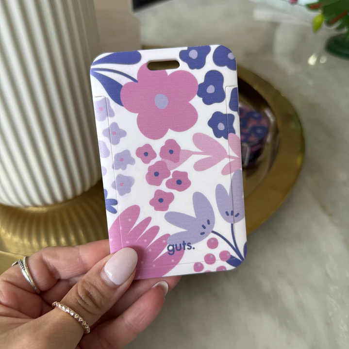 Porta Credencial Moon Flower 1