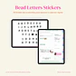 Bead Letters Stickers - Miniatura 1