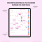 Bundle Planner Flowers Stamp Vertical - Miniatura 3