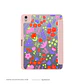 Carcasa iPad Con tapa Rosada Florece - Miniatura 1