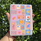 Carcasa Kindle & Kobo Con Tapa Rosada Flowers Stamp - Miniatura 1