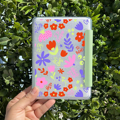 Carcasa Kindle & Kobo con tapa Verde Florece