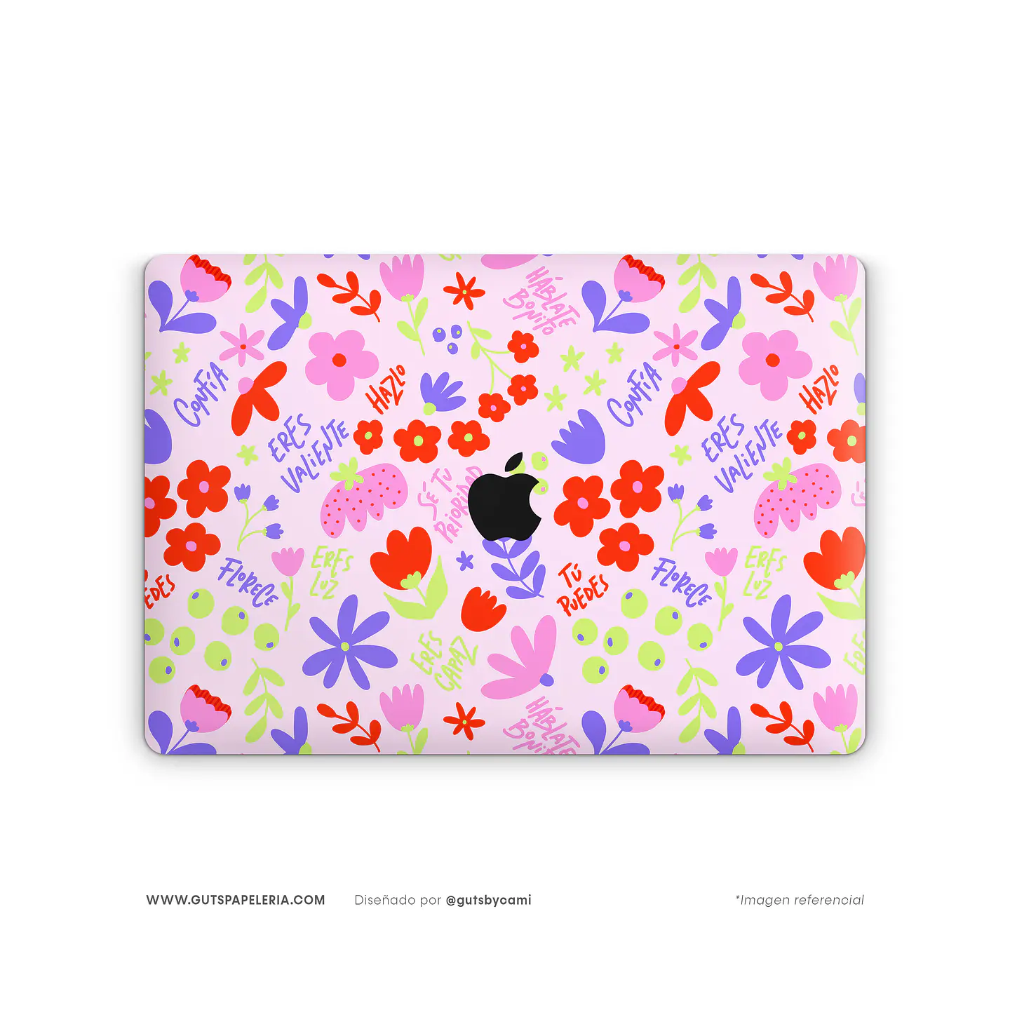 Skin Adhesivo para Macbook Florece 1
