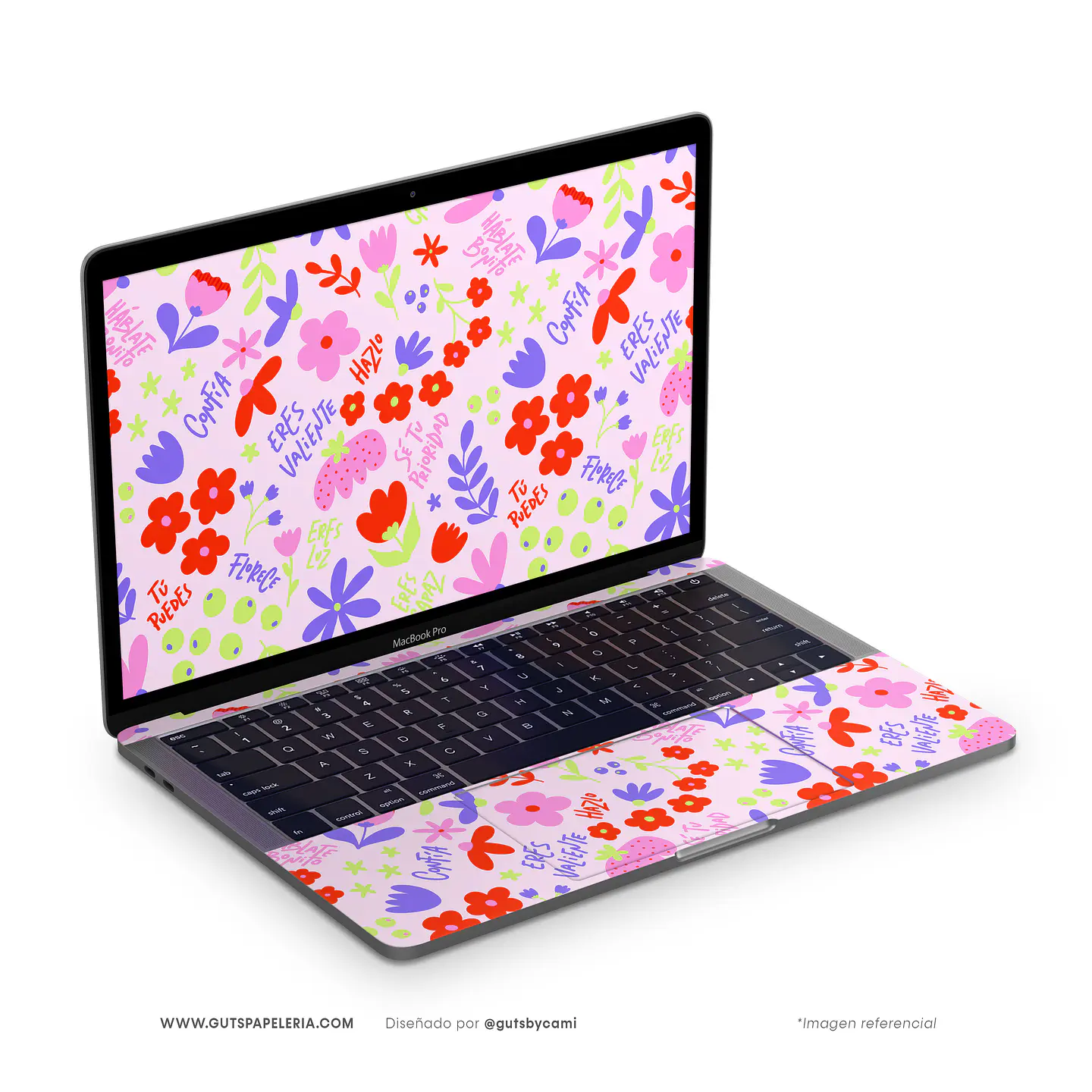Skin Adhesivo para Macbook Florece 3