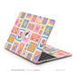 Skin Adhesivo para Macbook Flowers Stamp - Miniatura 2