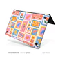 Skin Adhesivo para Macbook Flowers Stamp - Miniatura 4