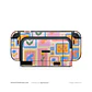 Skin Dock Nintendo Switch Flowers Stamp - Miniatura 2